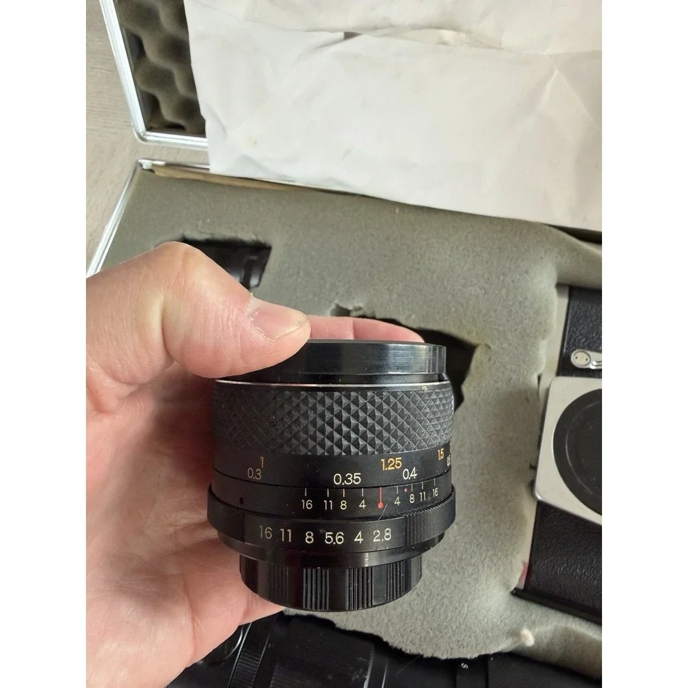 Yashica TL Electro X Camera And Lens For Parts Only‎